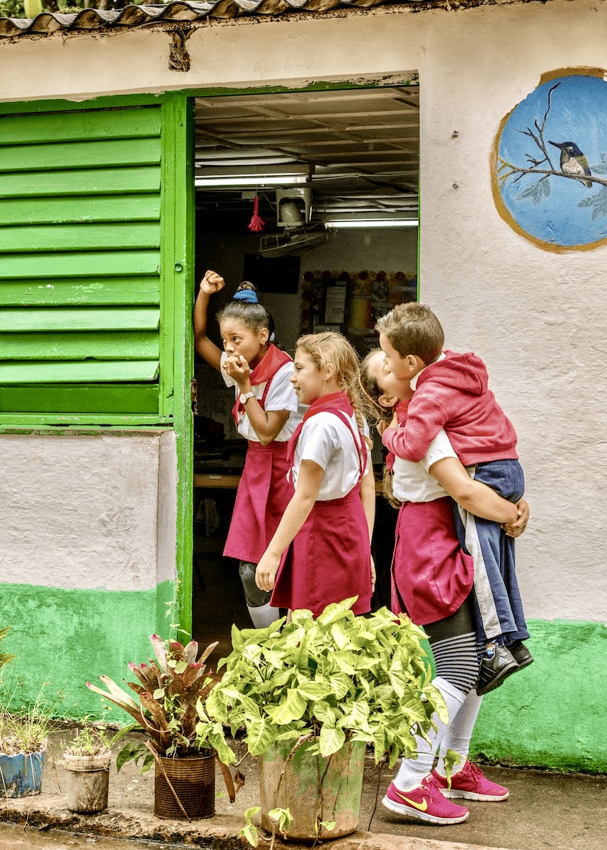 Cuban School Children