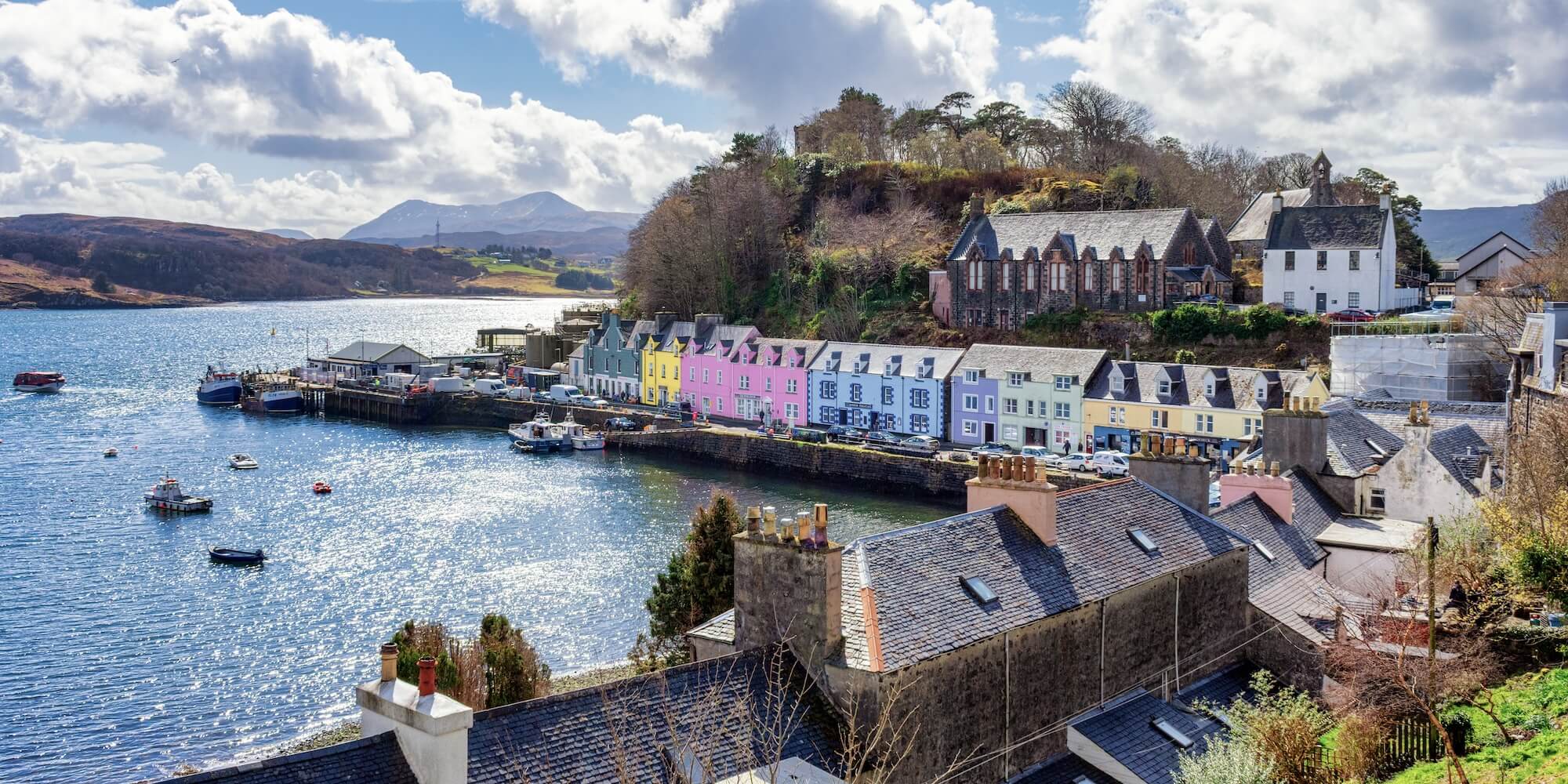 Portree Harbor - Scotland