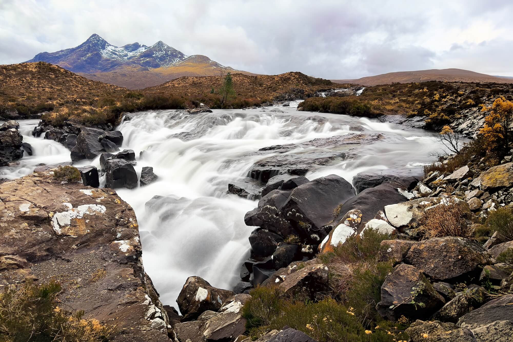 Allt Dearg Mor Waterfalls