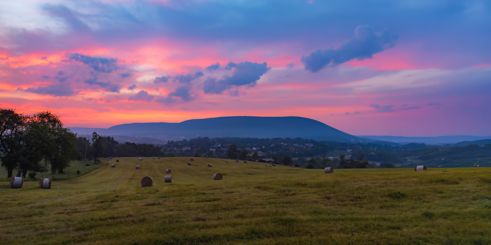 Dawn at Mount Nittany
