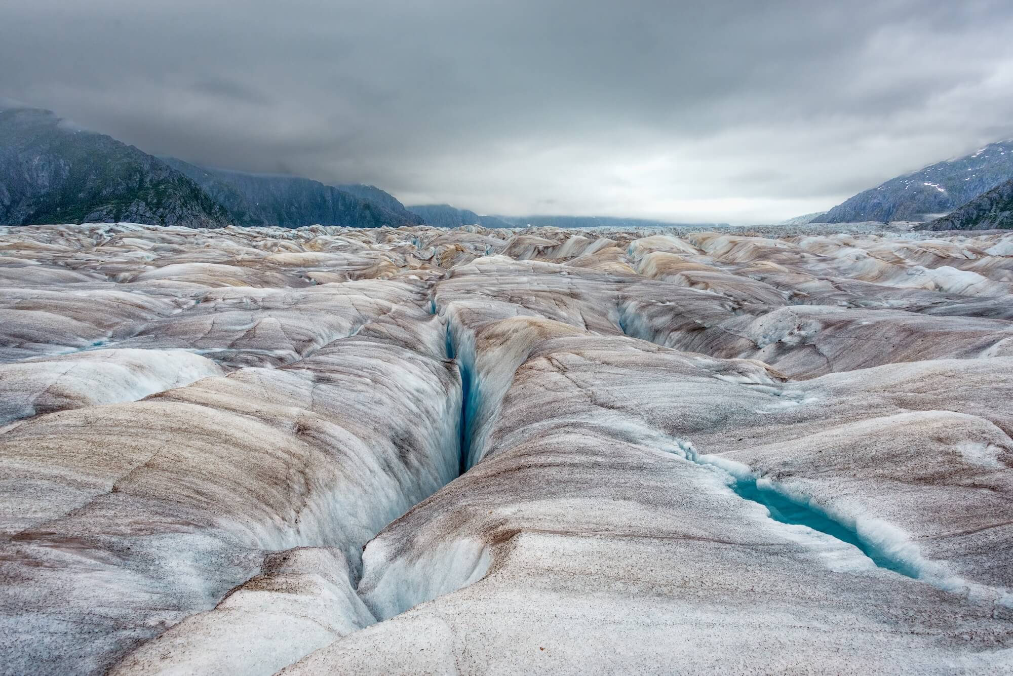 On Mendenhall Glacier