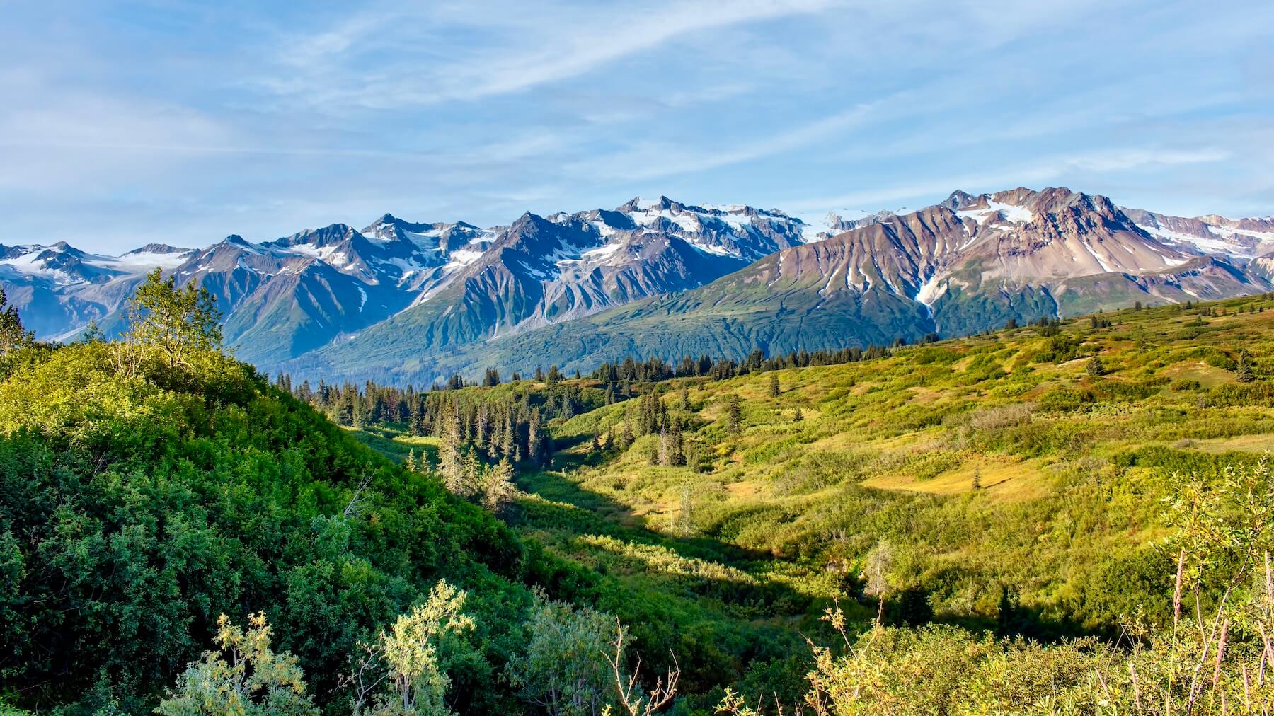 Snow-capped Mountains